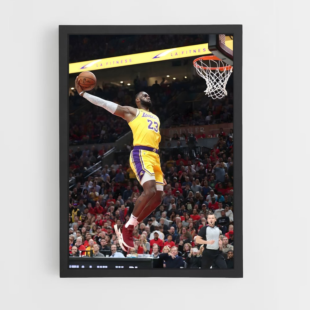 Poster Dunking Fever – affiche Basketball (vue 2)
